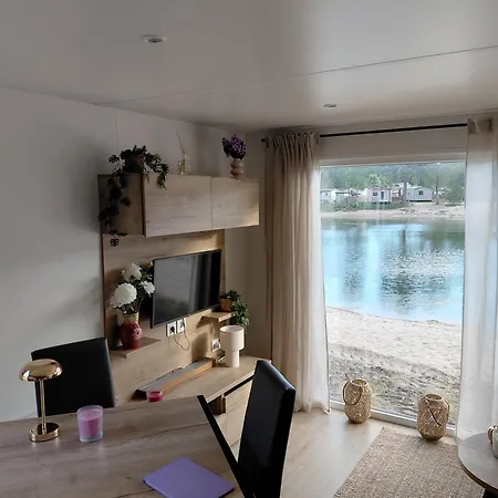 El - Luxe Met Privé Terras Aan Het Water Chalet Nunspeet