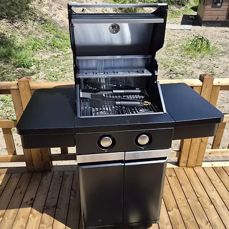Chalet El - Luxe Met Privé Terras Aan Het Water Nunspeet